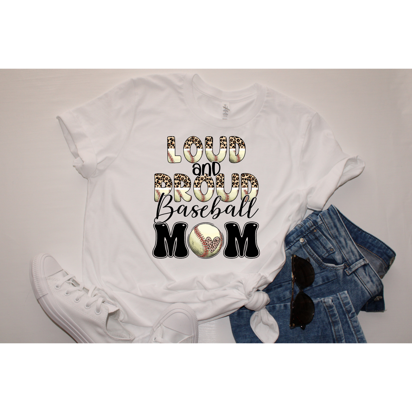 Loud and Proud Baseball Mom