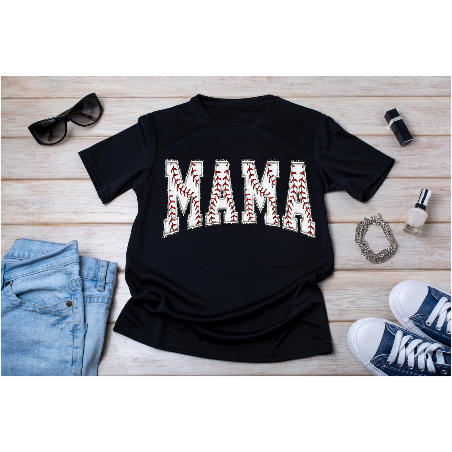 Mama Baseball Design