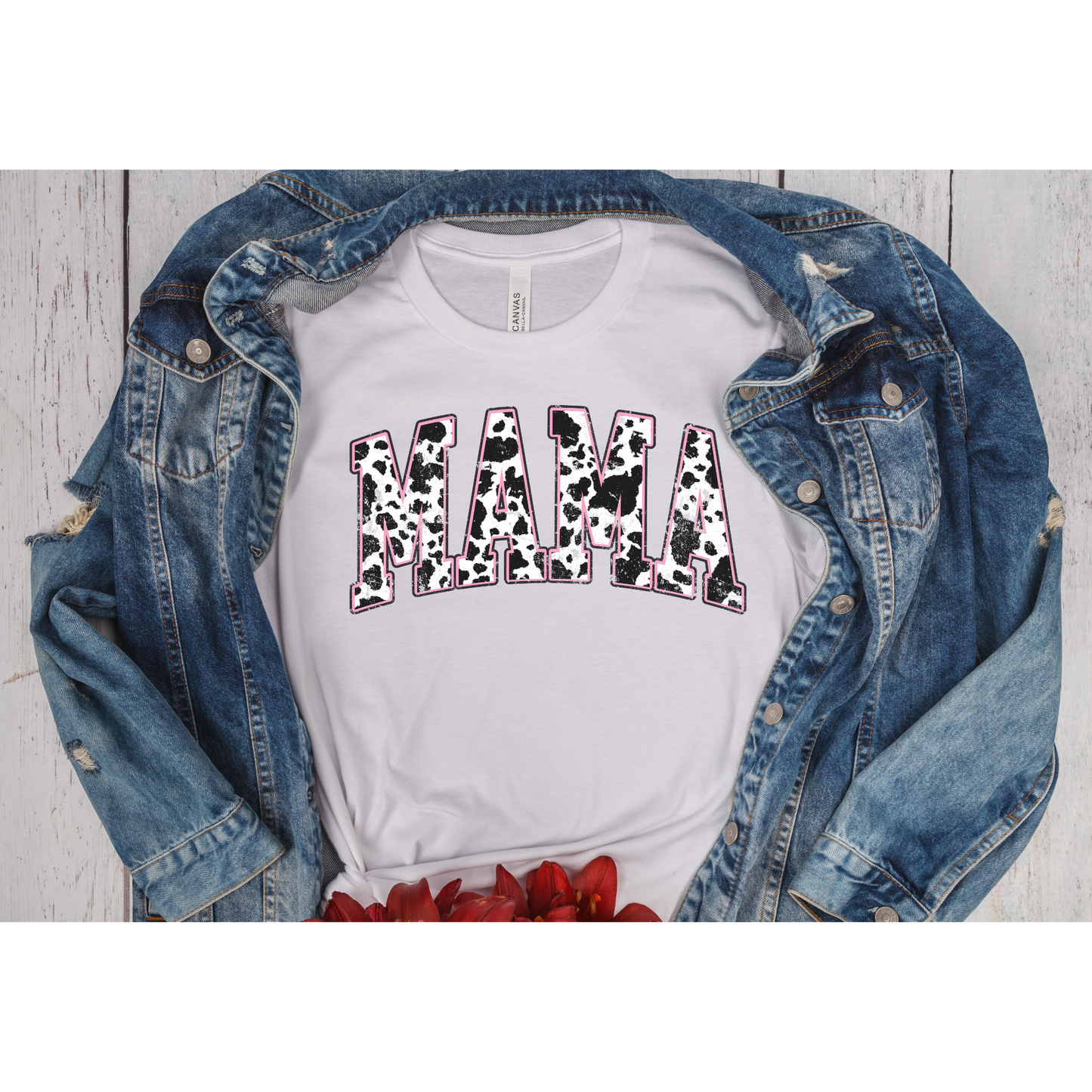 Mama Cow Print