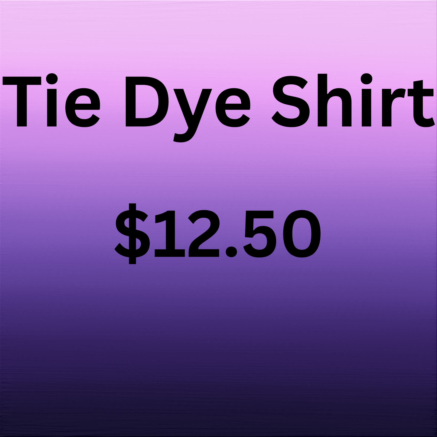 Tie Dye Shirt