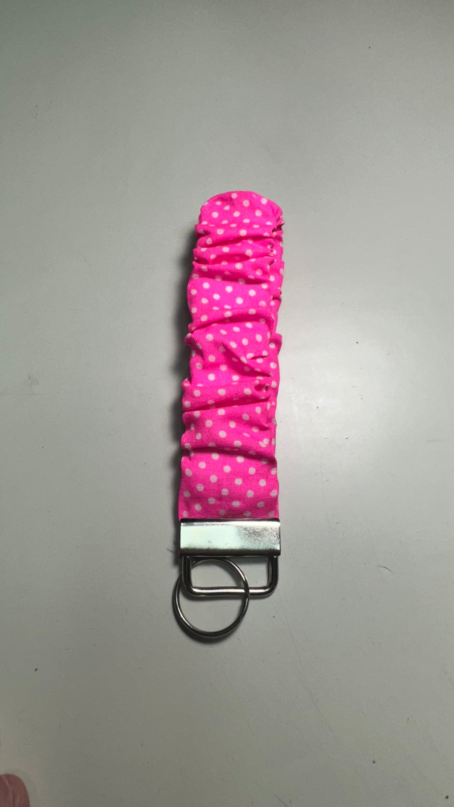 Pink & White Polka dot