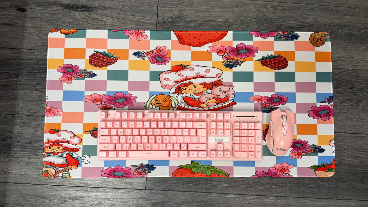 Strawberry Shortcake Desk Mat
