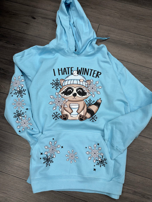I Hate Winter Hoodie