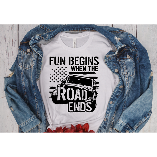 Fun Begins When The Road Ends