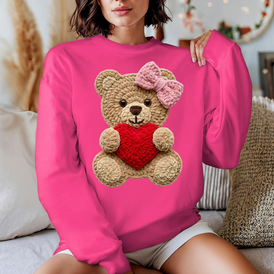 Red Heart Bear