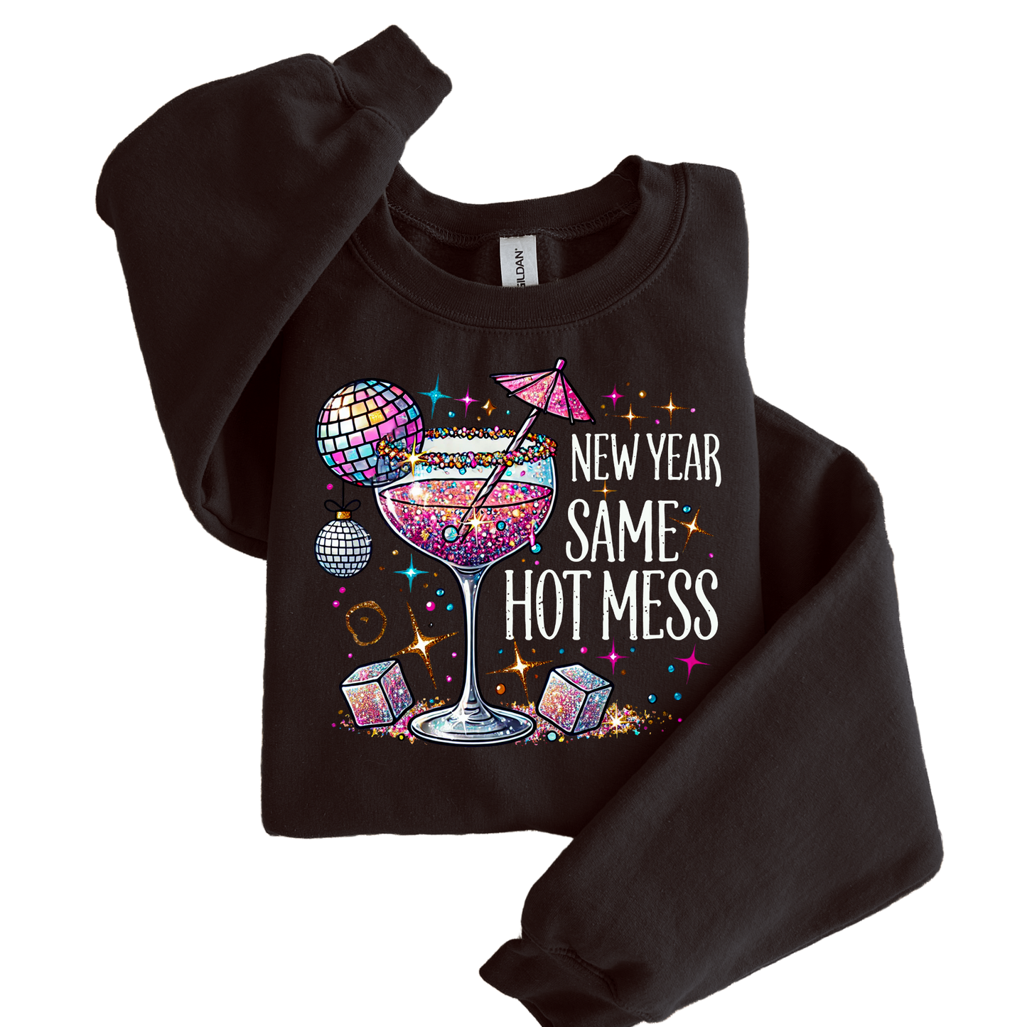 Near Year Same Hot Mess (White)