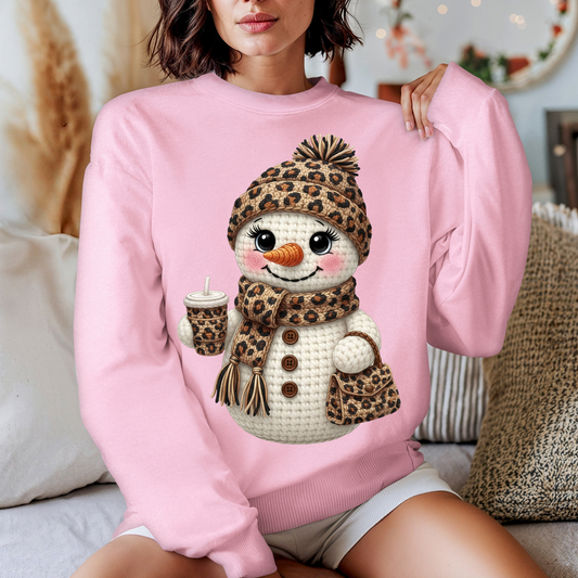Leopard Snowman