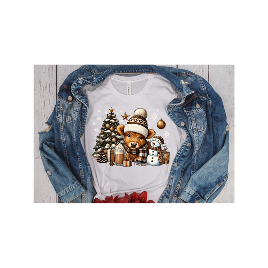 Gold Cow Christmas