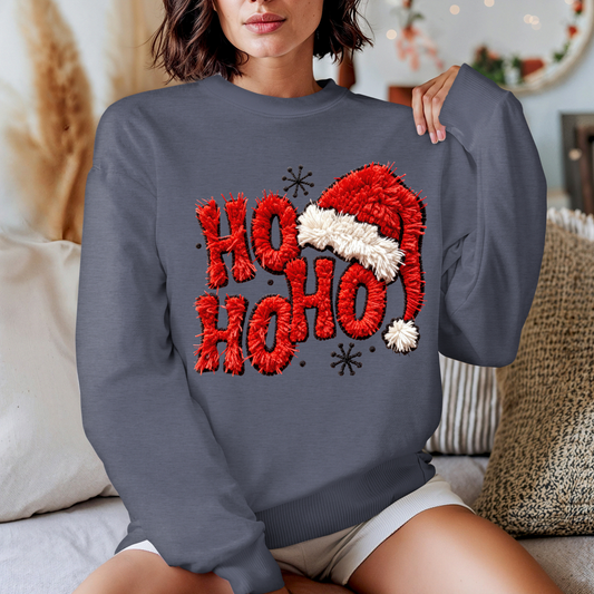 HO HO HO Crewneck Sweater
