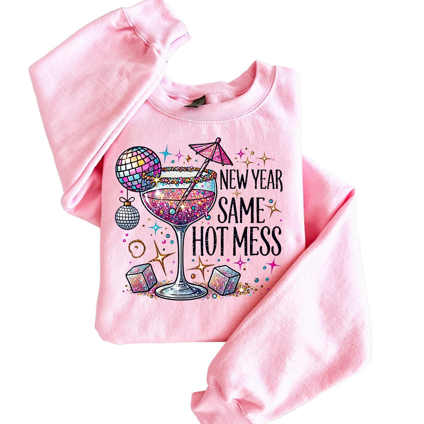 Near Year Same Hot Mess (Black)