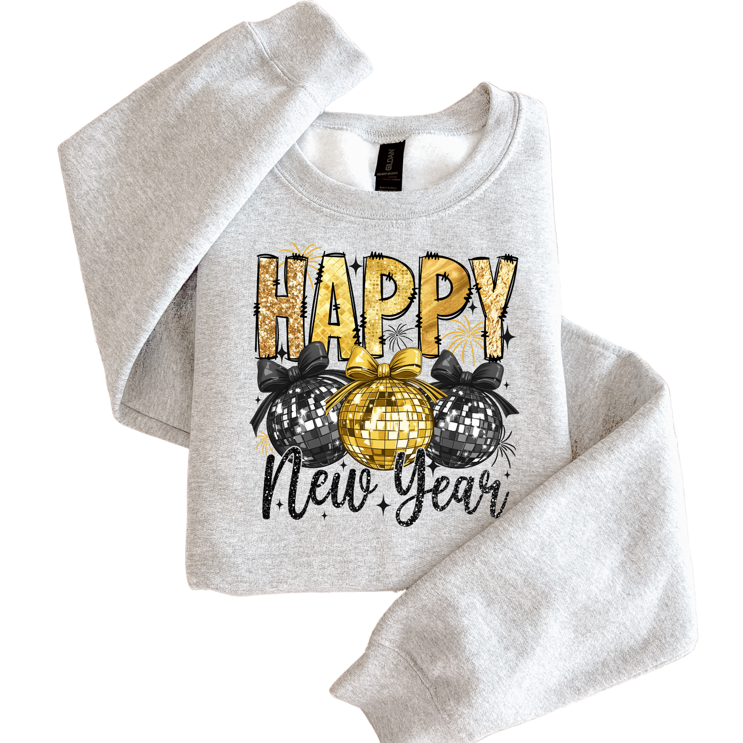 Happy New Year (Black)