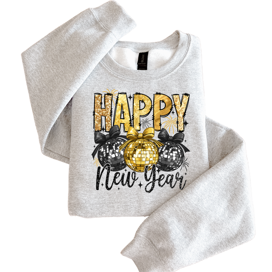 Happy New Year (Black)