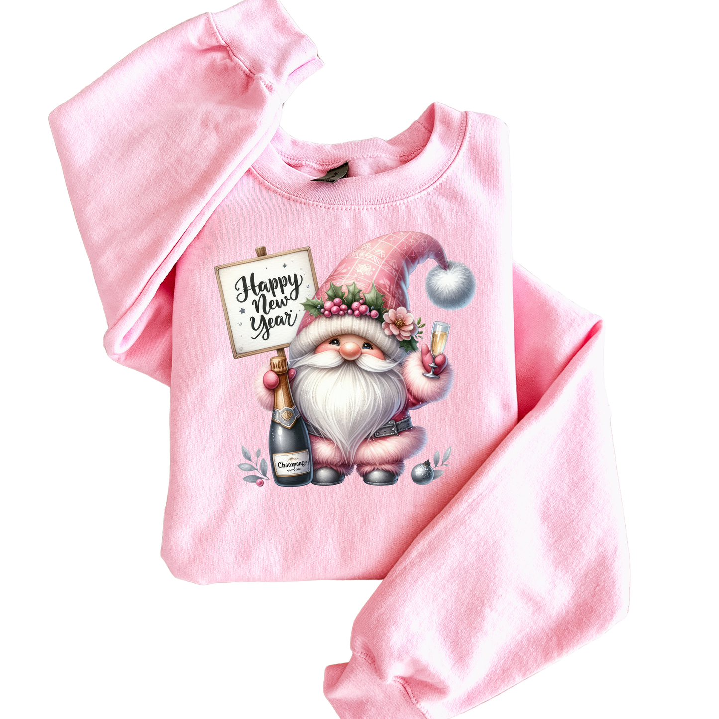 Happy New Year Pink Gnome