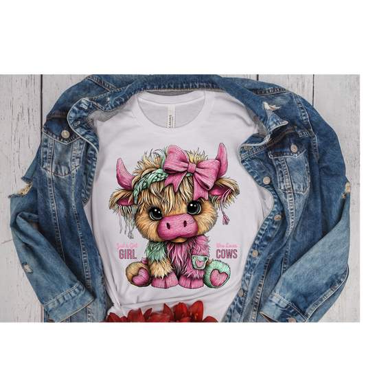 Just A Girl Who Loves Cows