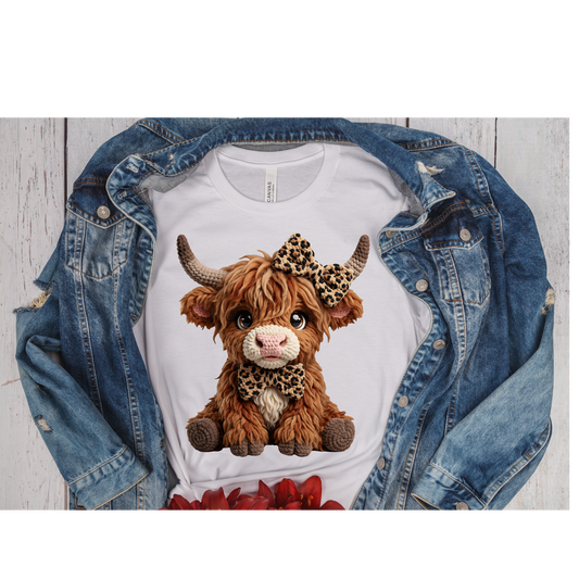 Highland Cow (Leopard)