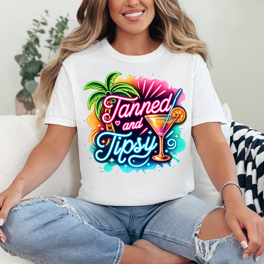 Tanned & Tipsy T-Shirt