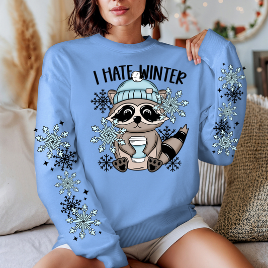 I Hate Winter Crewneck Sweater