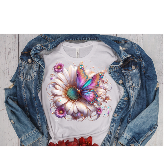 Flower & Butterfly