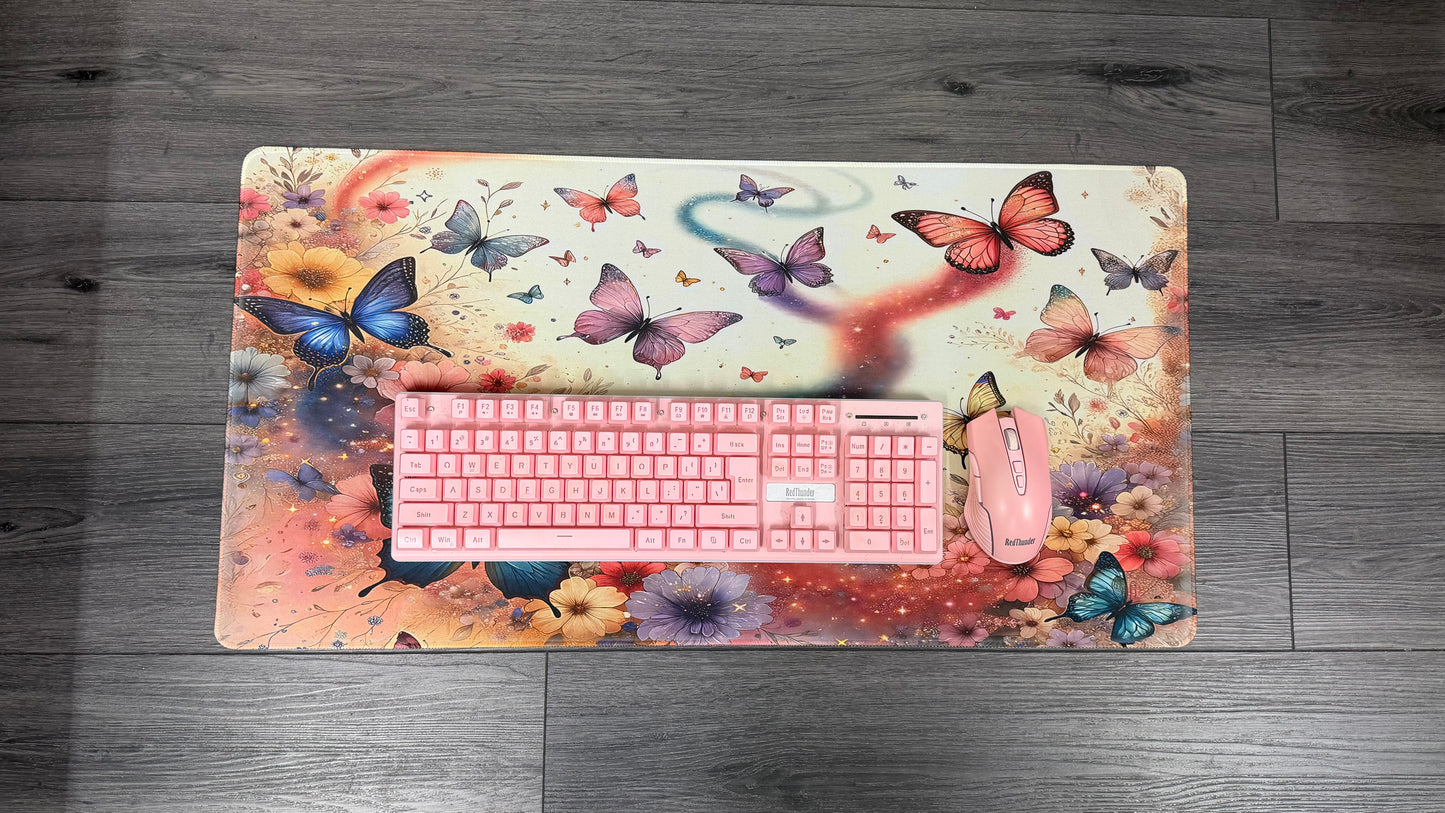 Butterflies Desk Mat
